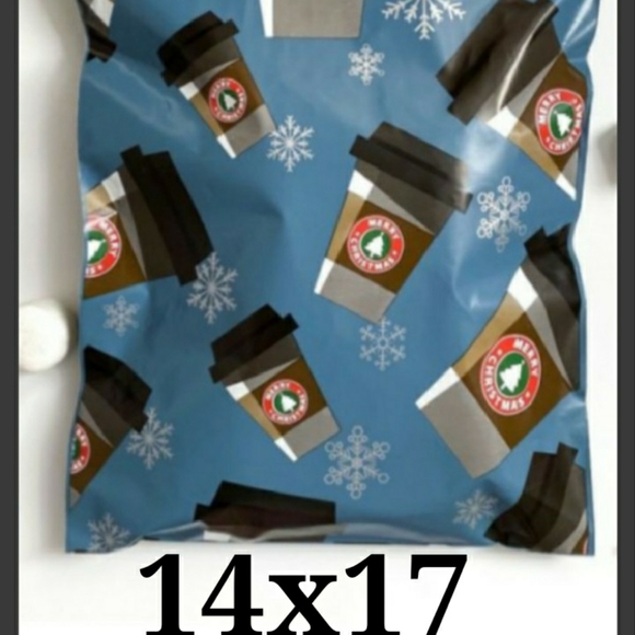 Peppermint Mocha  Mailers 14x17 pack of 15 - Picture 2 of 10